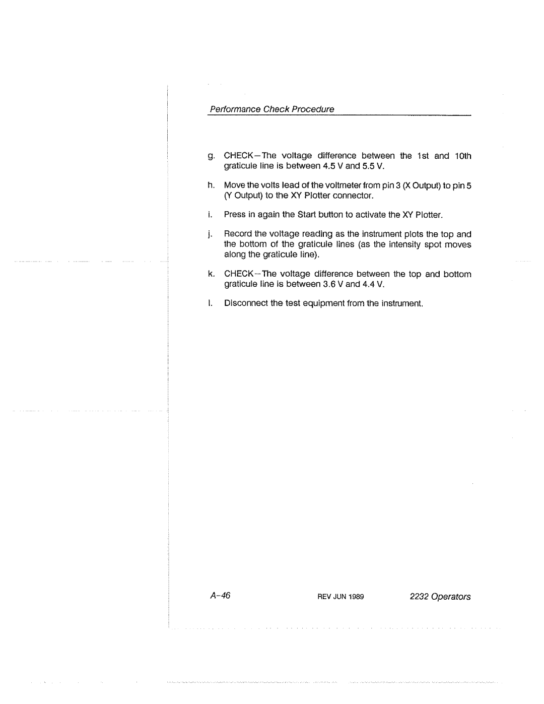 Tektronix 2232 manual 