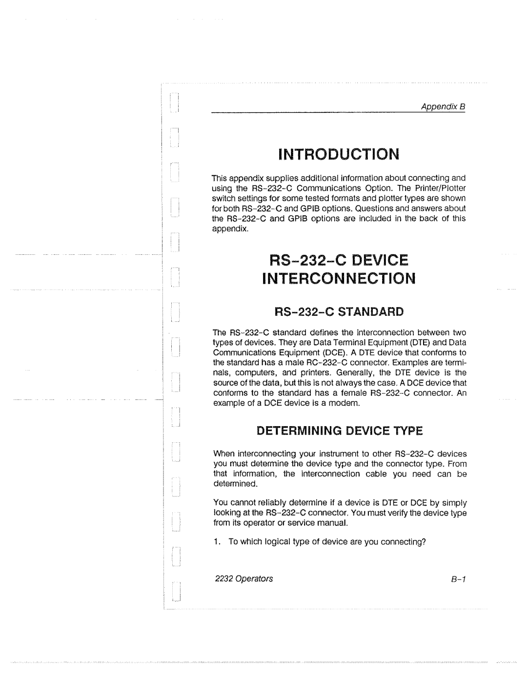 Tektronix 2232 manual 