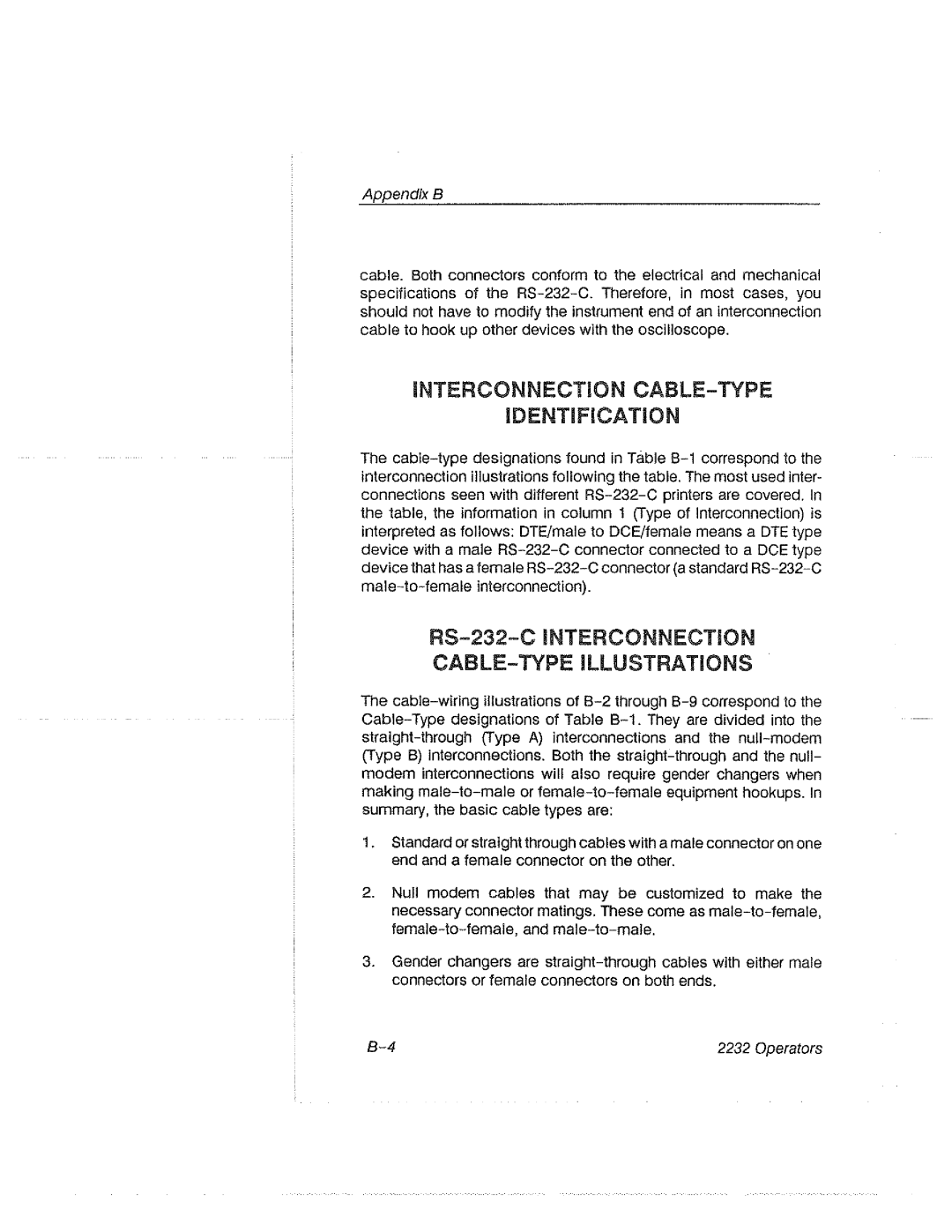 Tektronix 2232 manual 