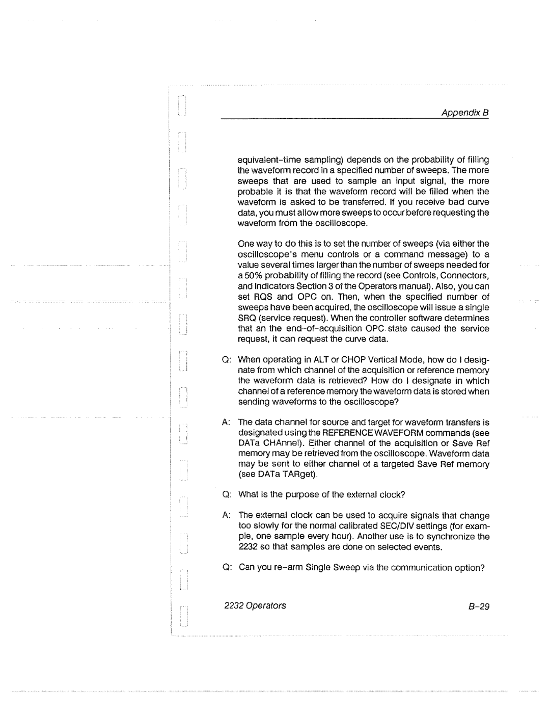 Tektronix 2232 manual 