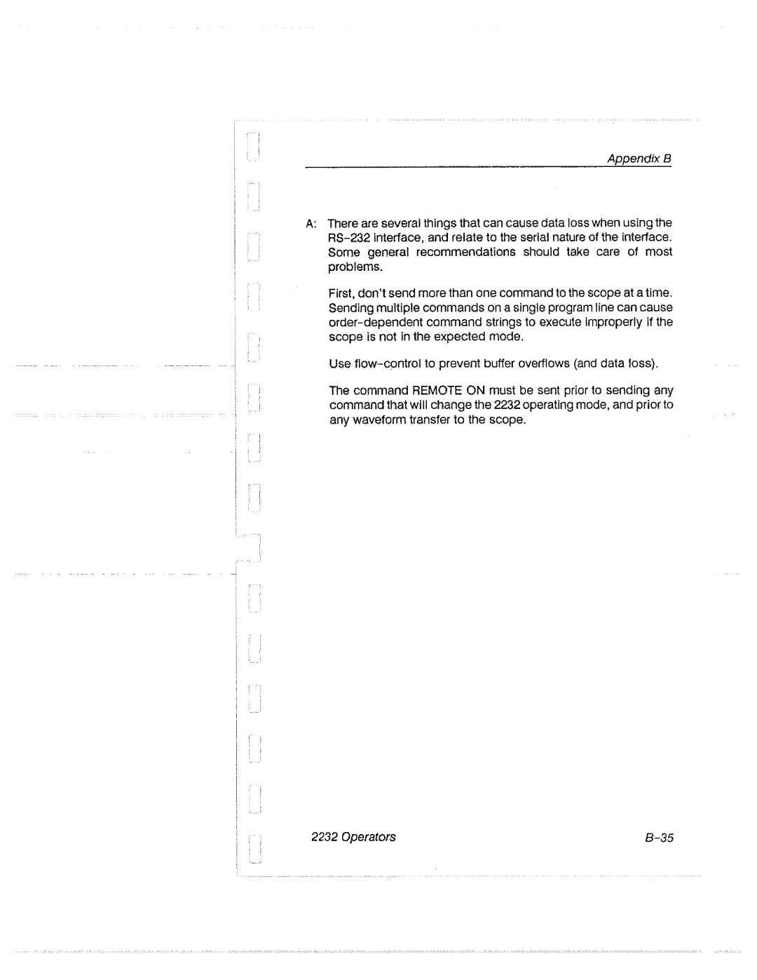 Tektronix 2232 manual 