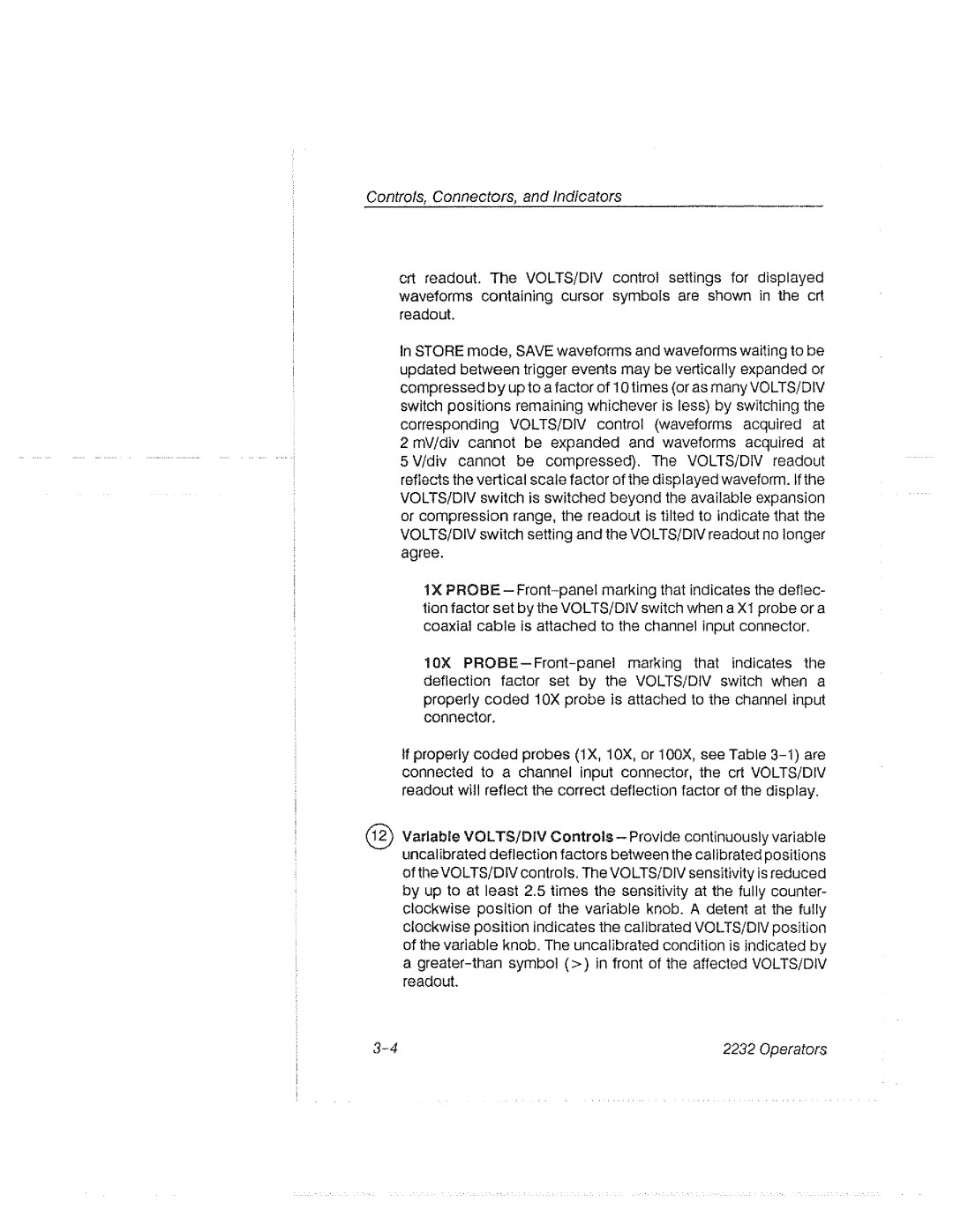 Tektronix 2232 manual 