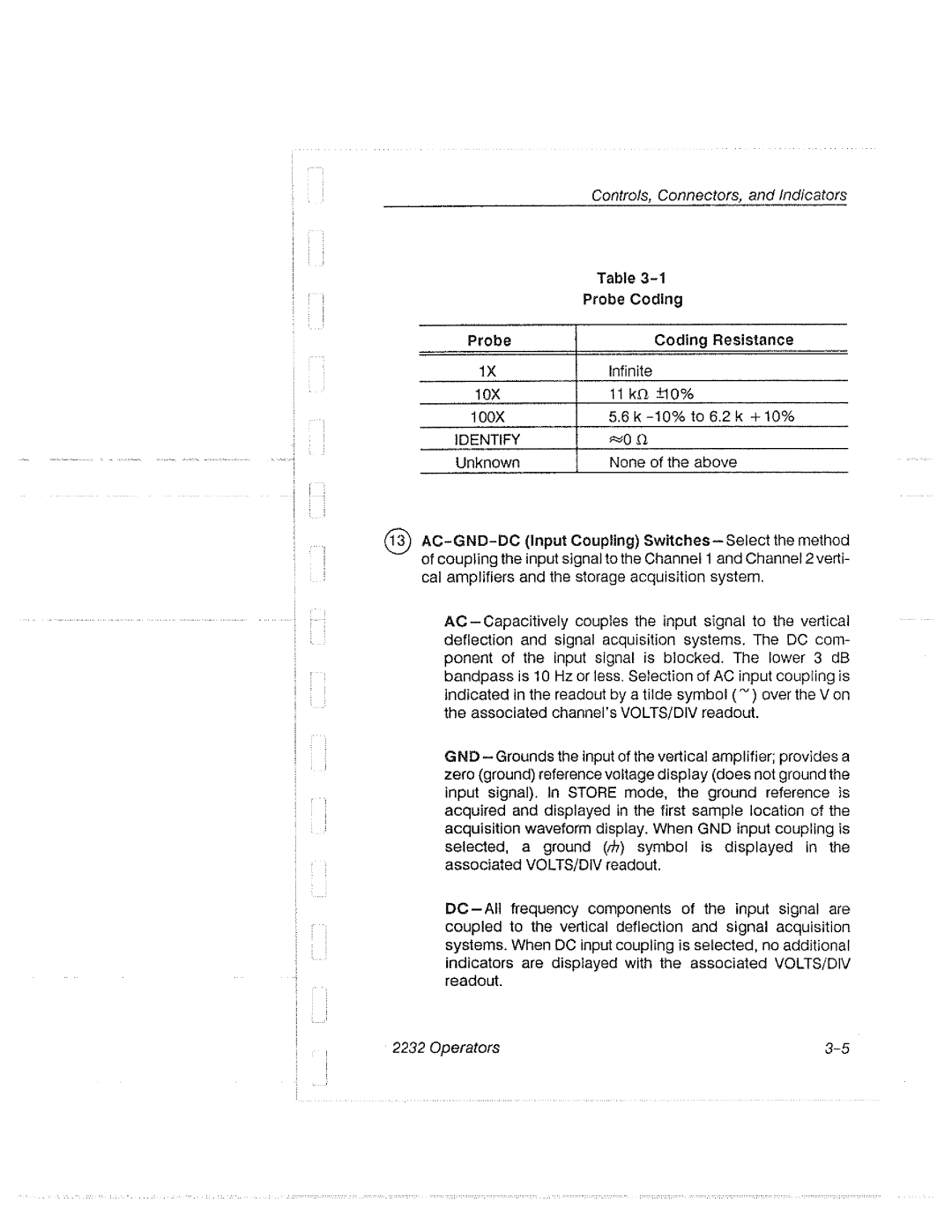 Tektronix 2232 manual 