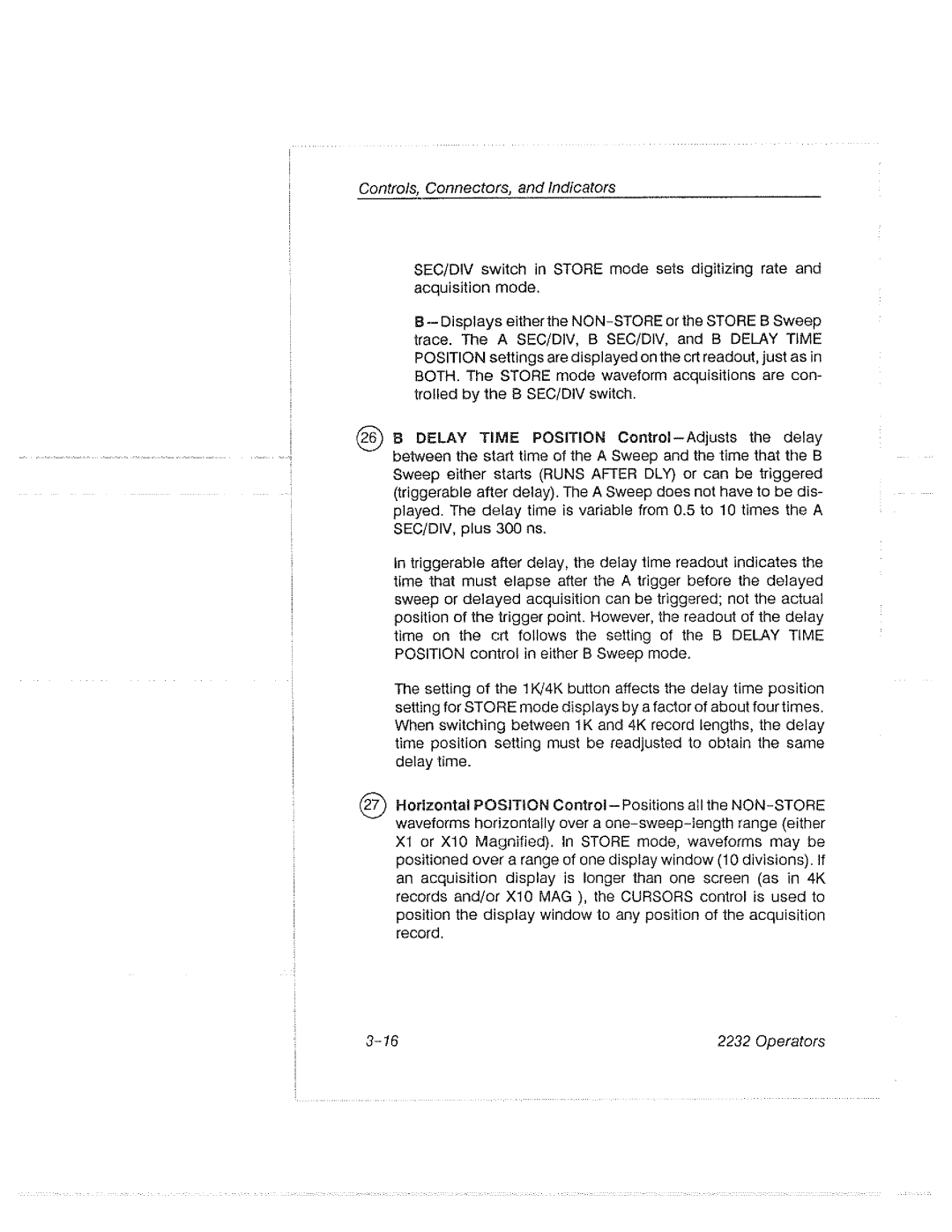 Tektronix 2232 manual 