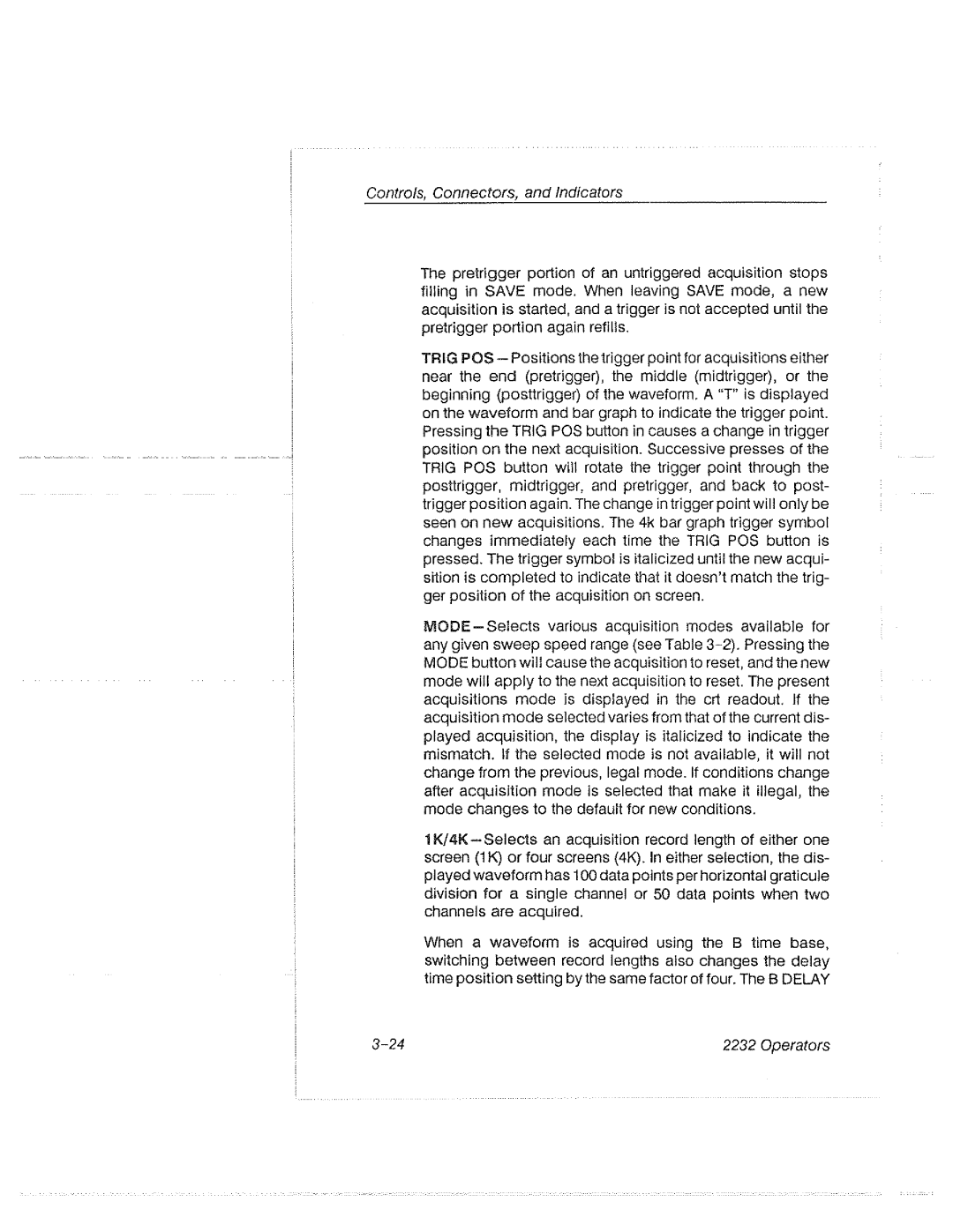 Tektronix 2232 manual 