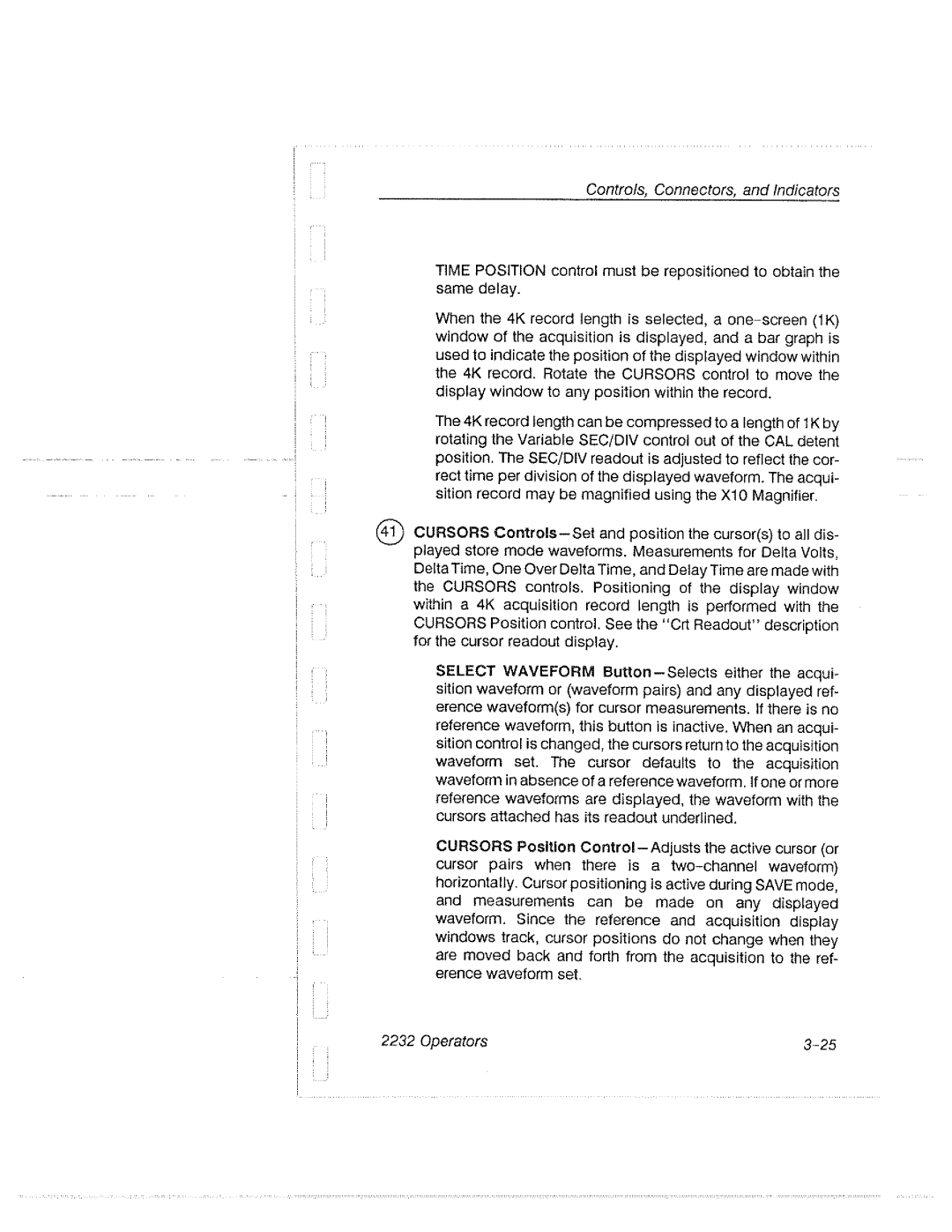 Tektronix 2232 manual 