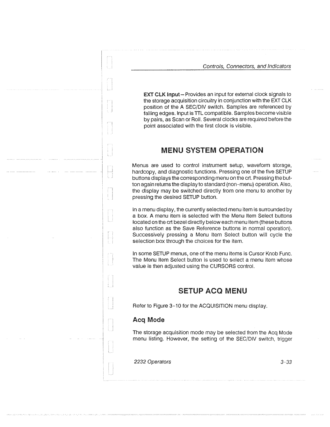 Tektronix 2232 manual 