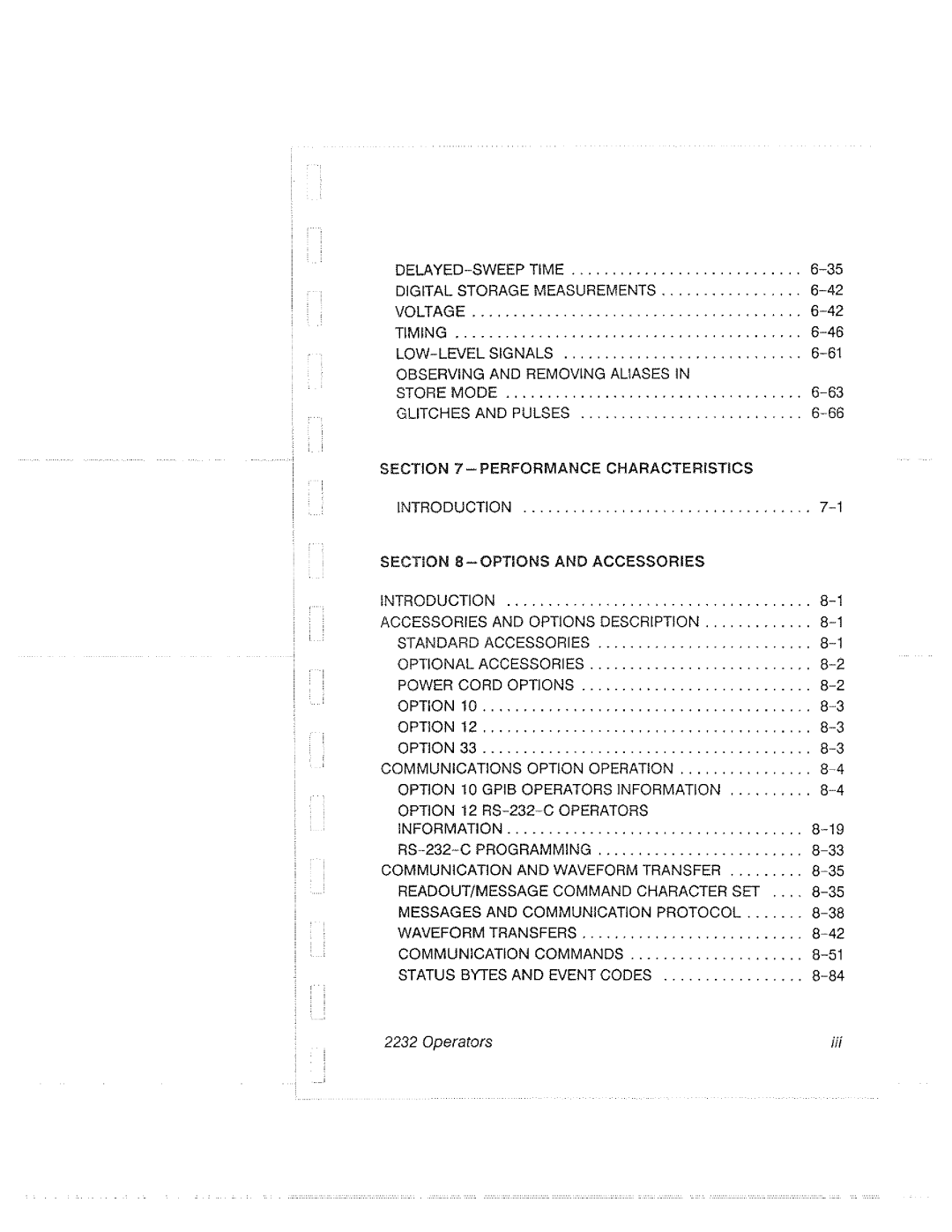 Tektronix 2232 manual 