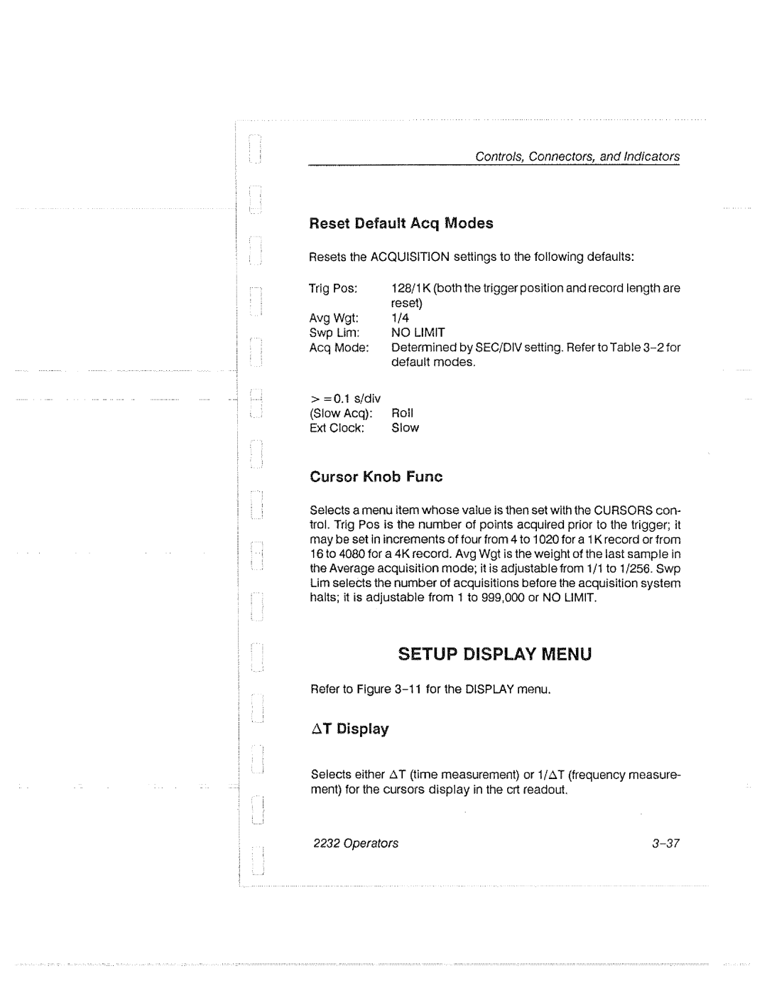 Tektronix 2232 manual 