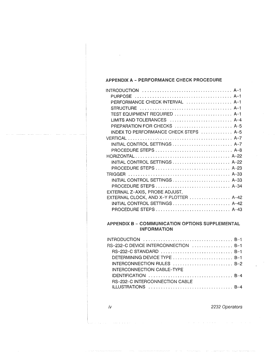 Tektronix 2232 manual 