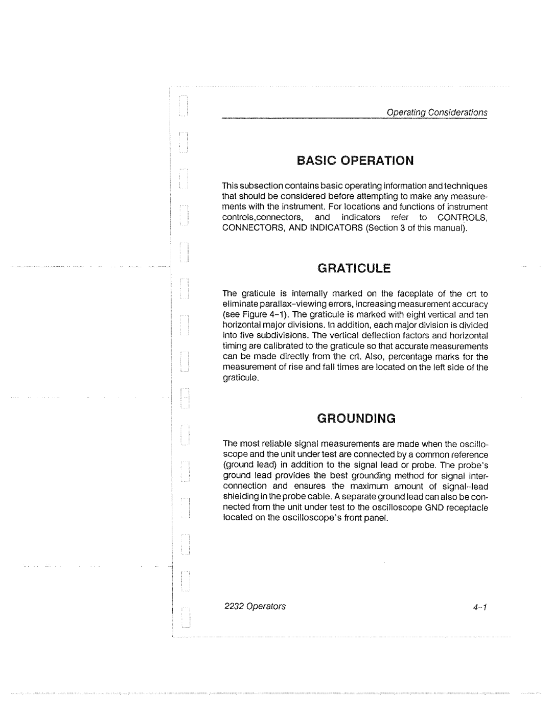 Tektronix 2232 manual 