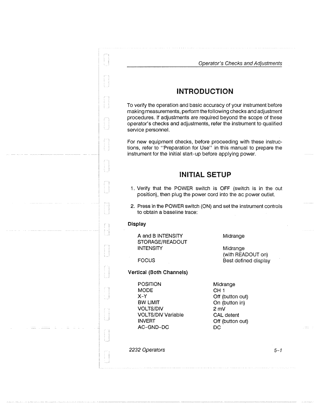 Tektronix 2232 manual 