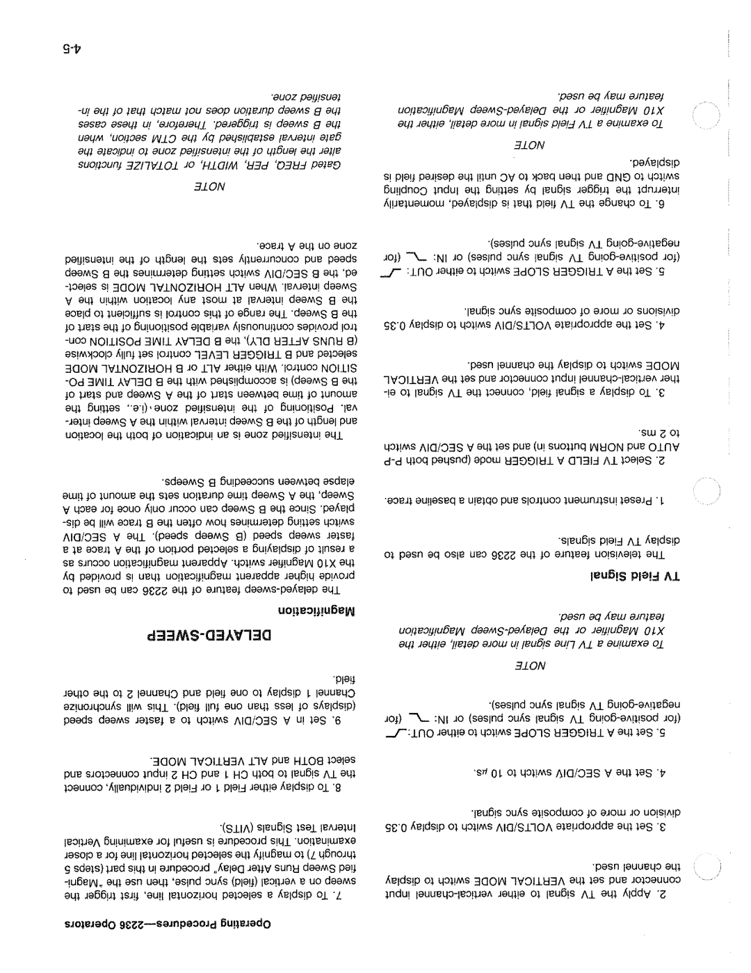 Tektronix 2236 manual 