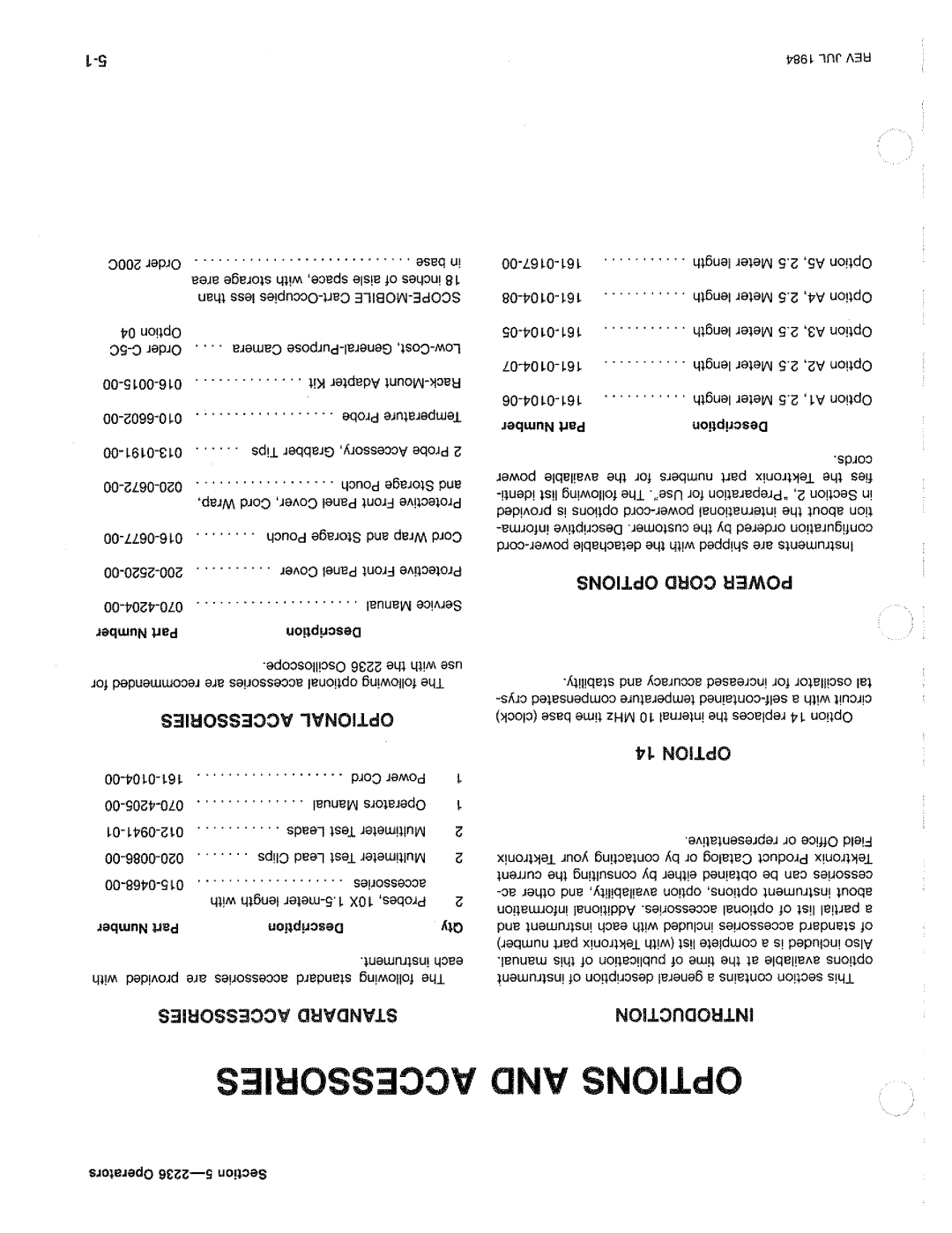 Tektronix 2236 manual 