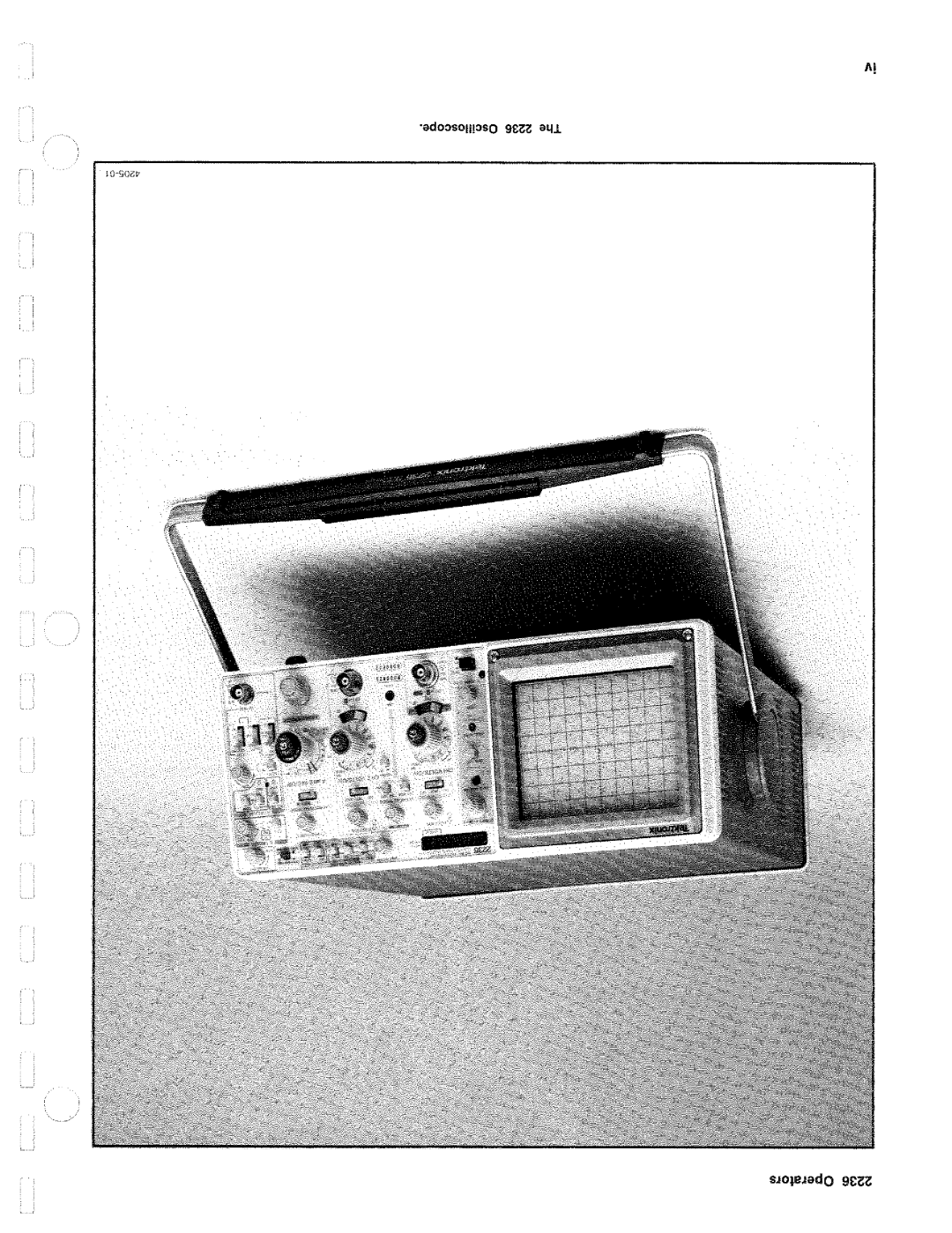 Tektronix 2236 manual 