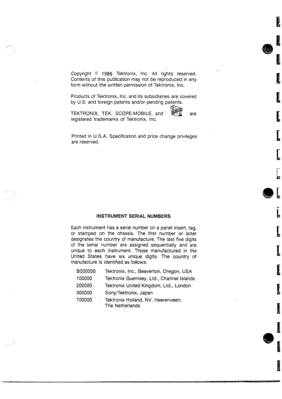 Tektronix 2246 manual 