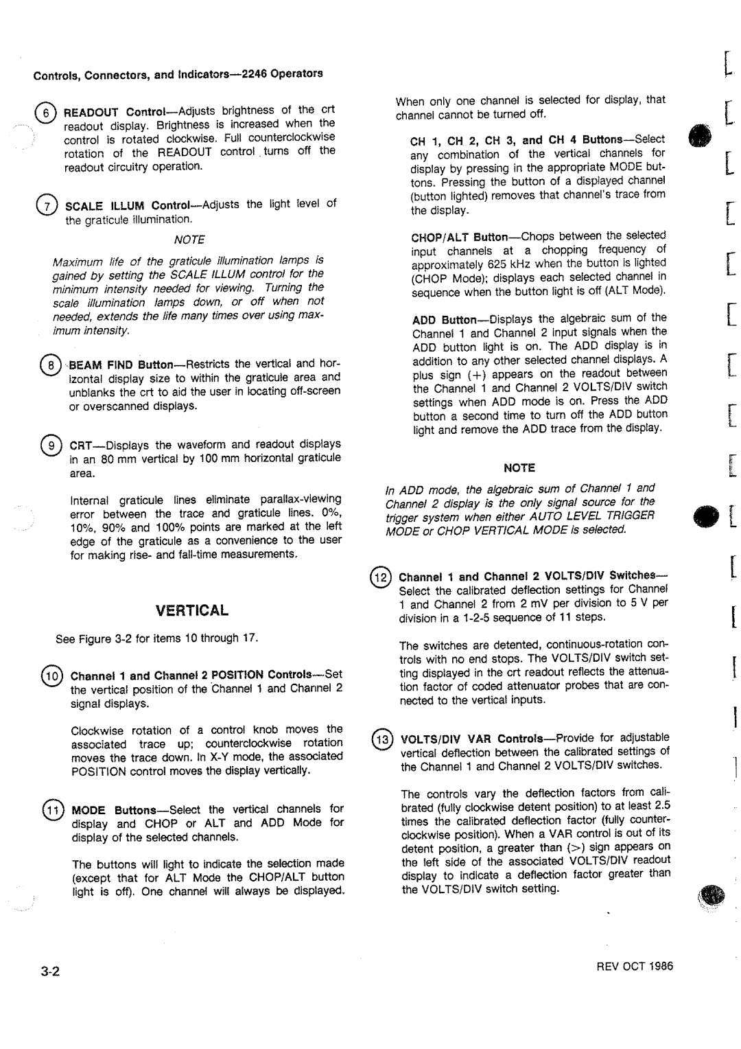 Tektronix 2246 manual 