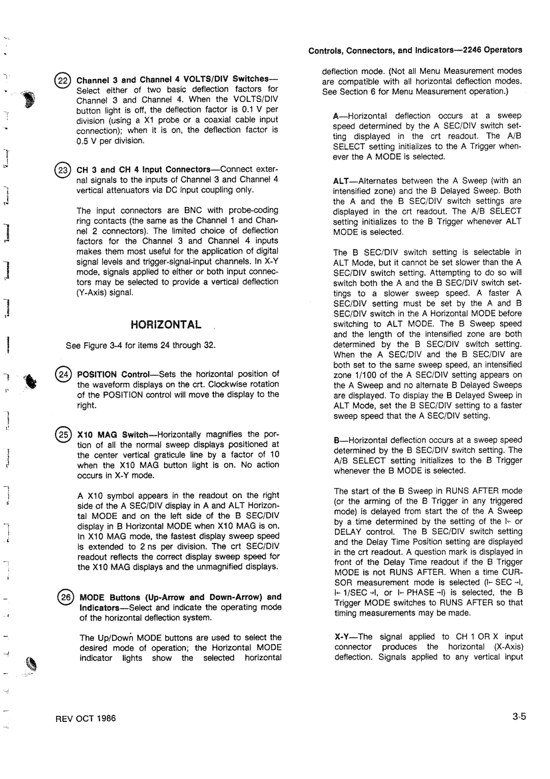 Tektronix 2246 manual 