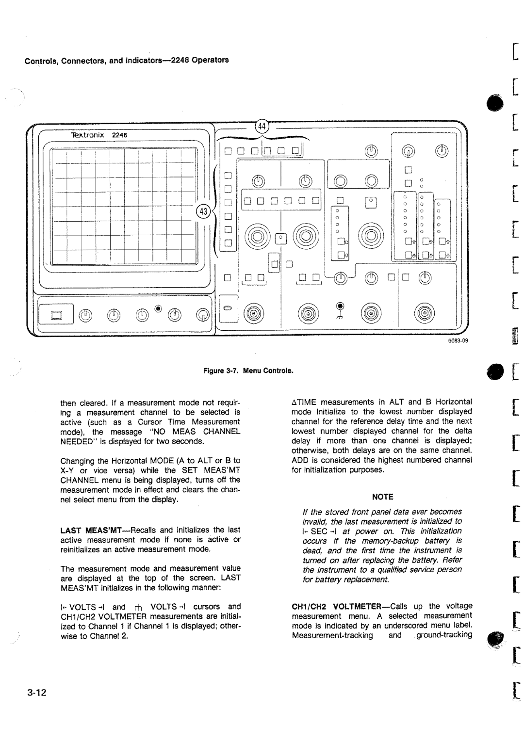 Tektronix 2246 manual 