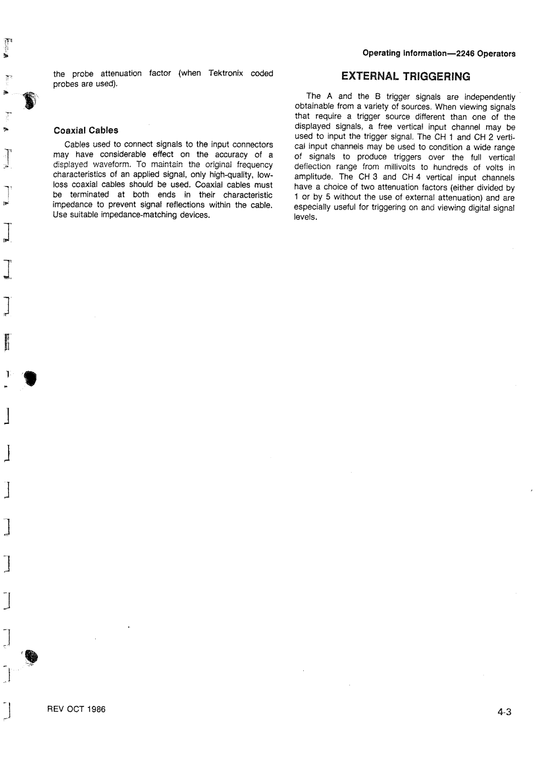 Tektronix 2246 manual 