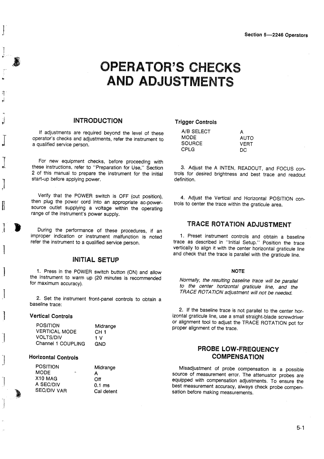 Tektronix 2246 manual 