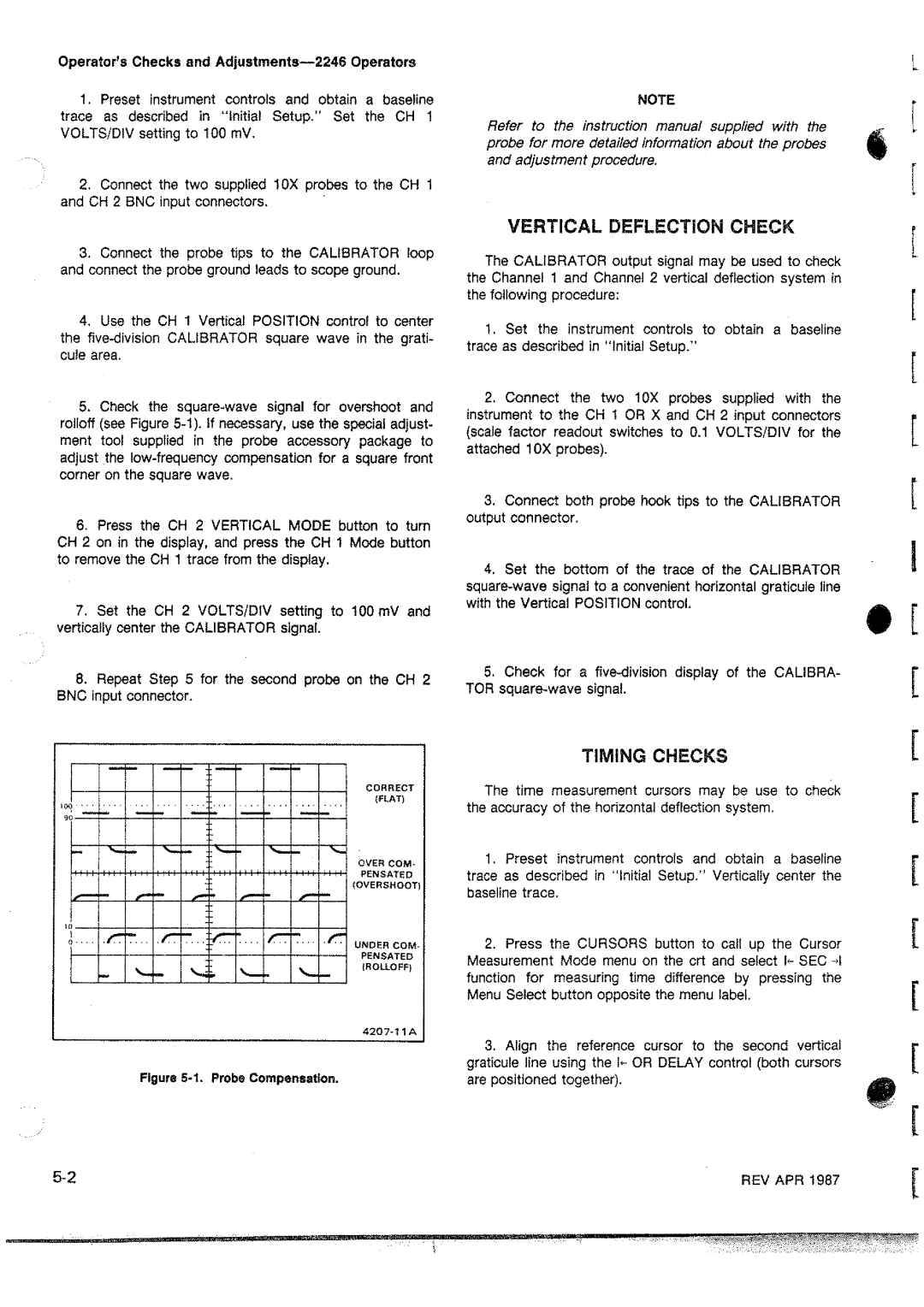 Tektronix 2246 manual 