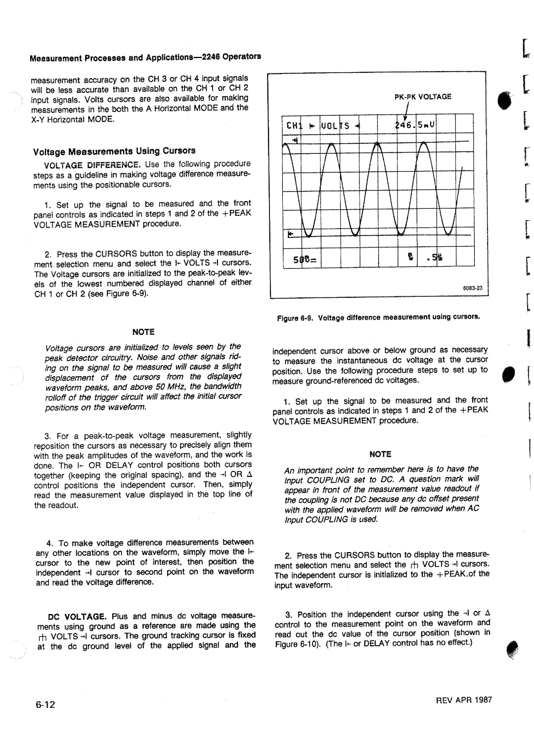 Tektronix 2246 manual 