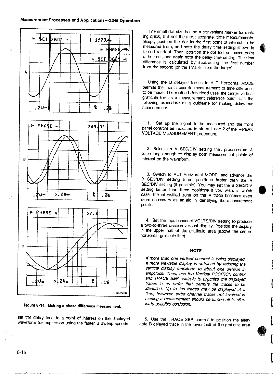 Tektronix 2246 manual 