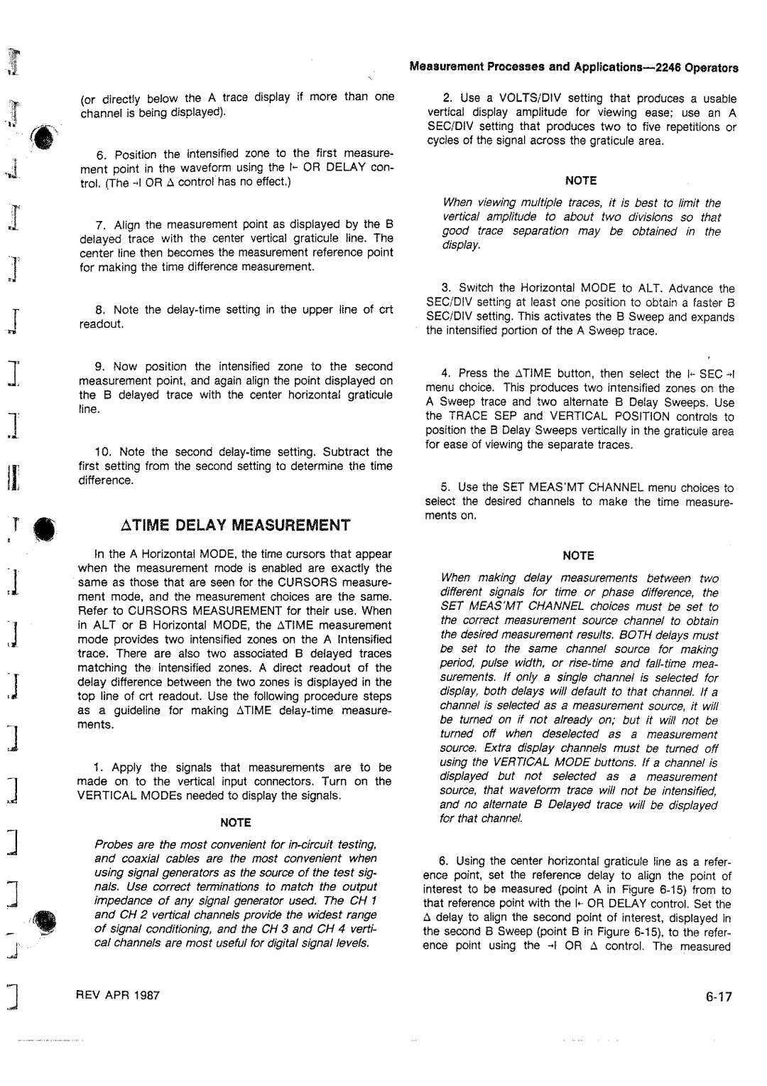 Tektronix 2246 manual 