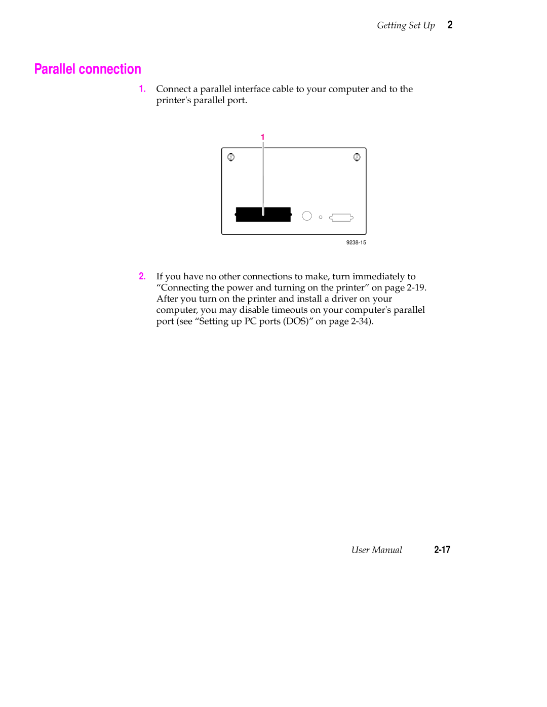 Tektronix 240 user manual Parallel connection 