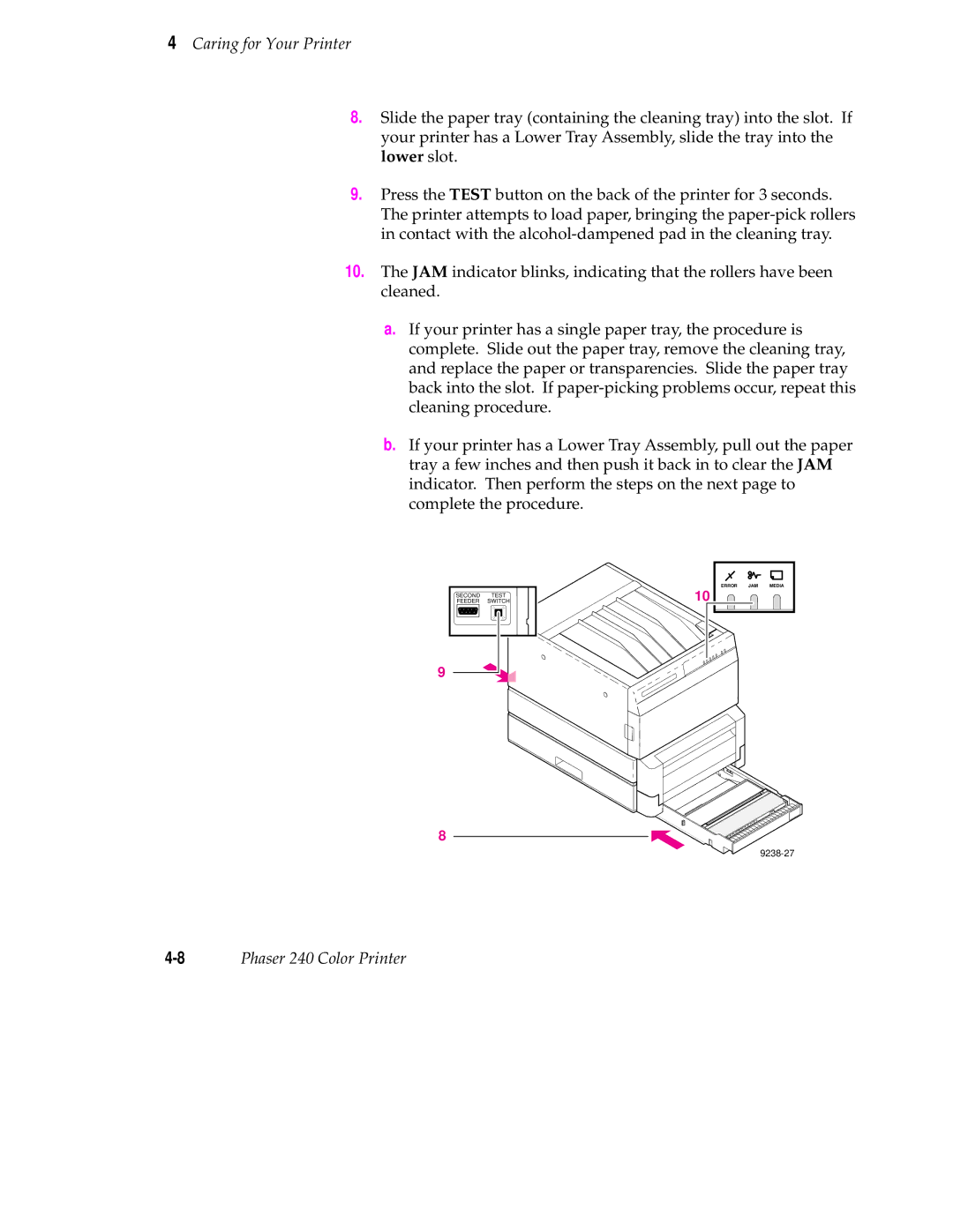 Tektronix 240 user manual 9238-27 