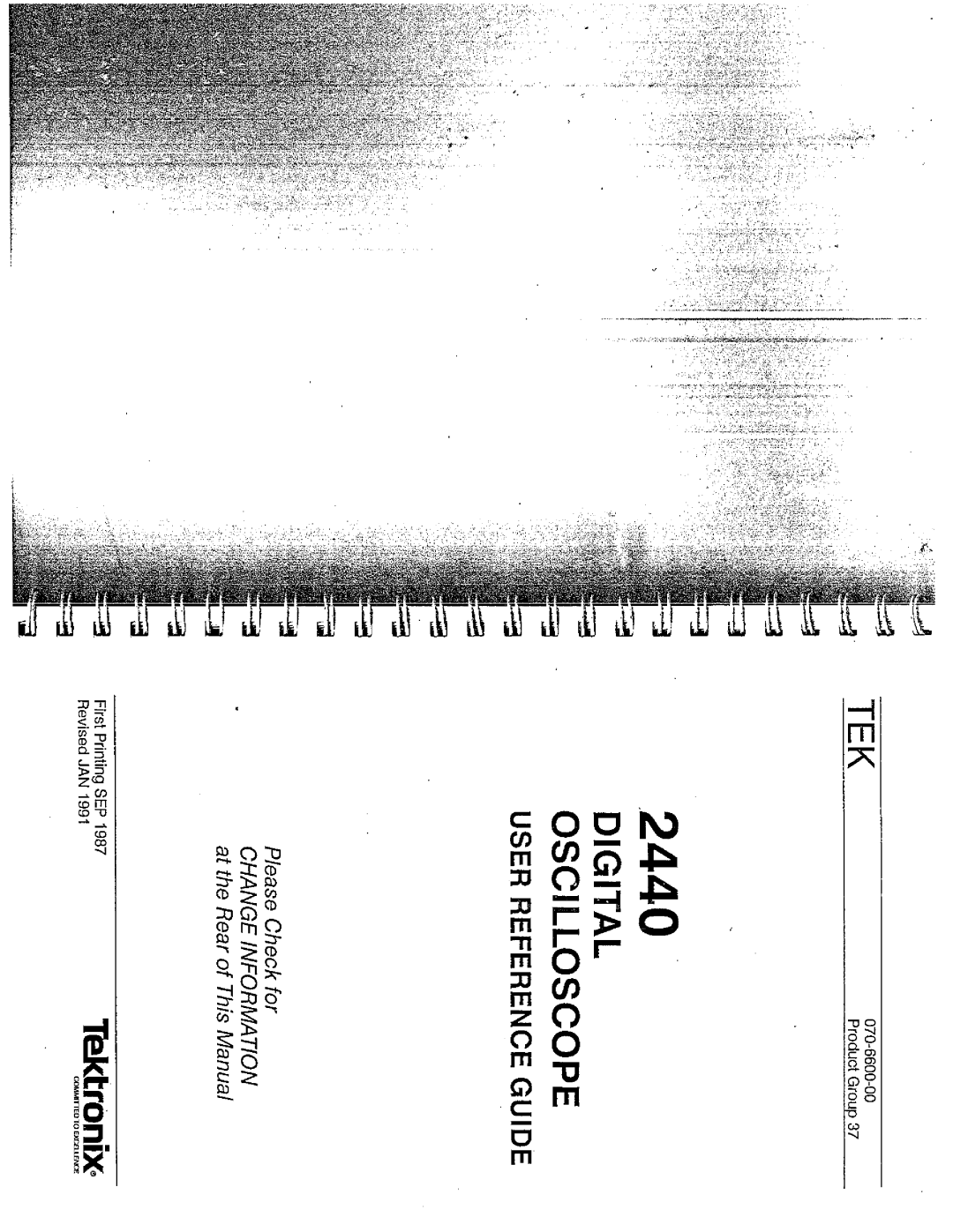 Tektronix 2440 manual 