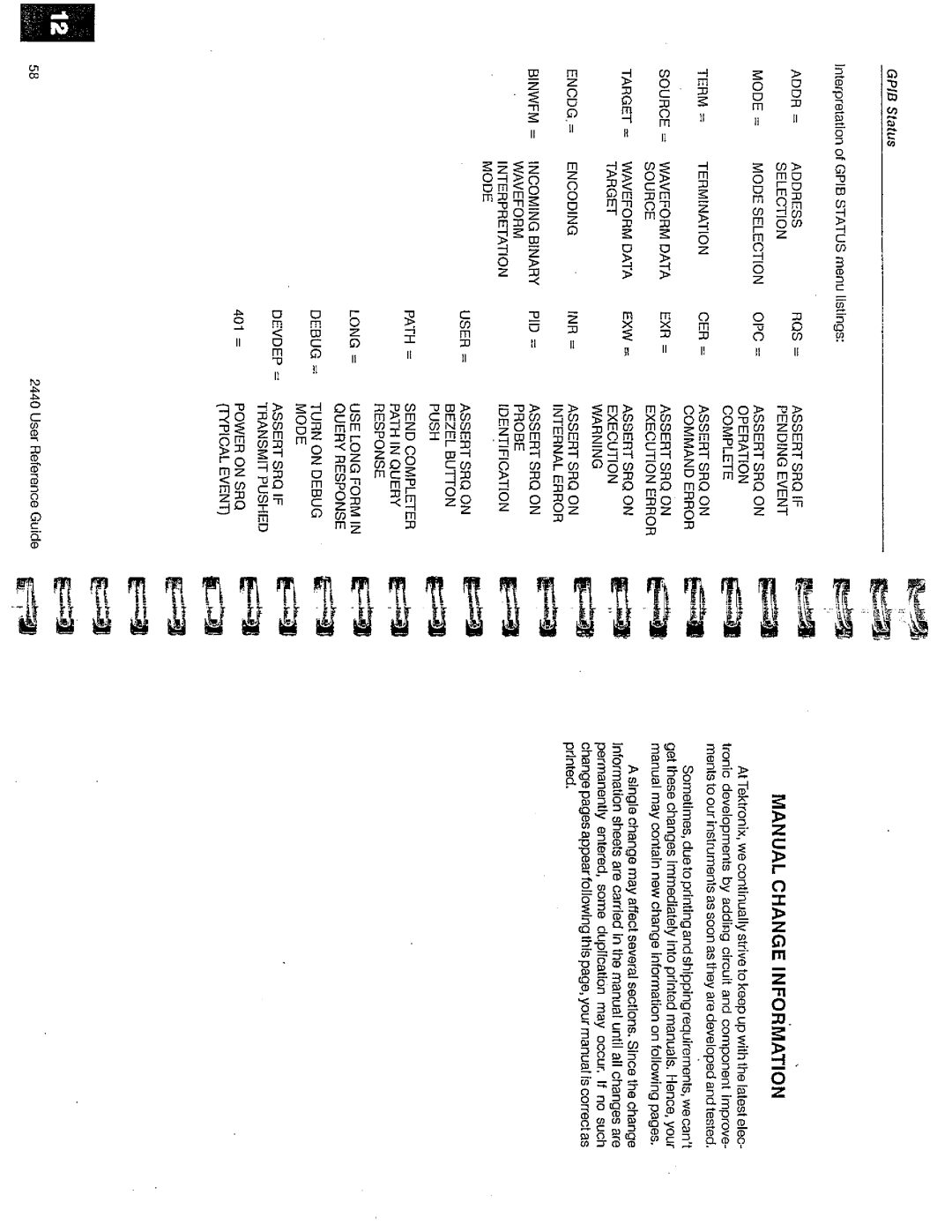 Tektronix 2440 manual 