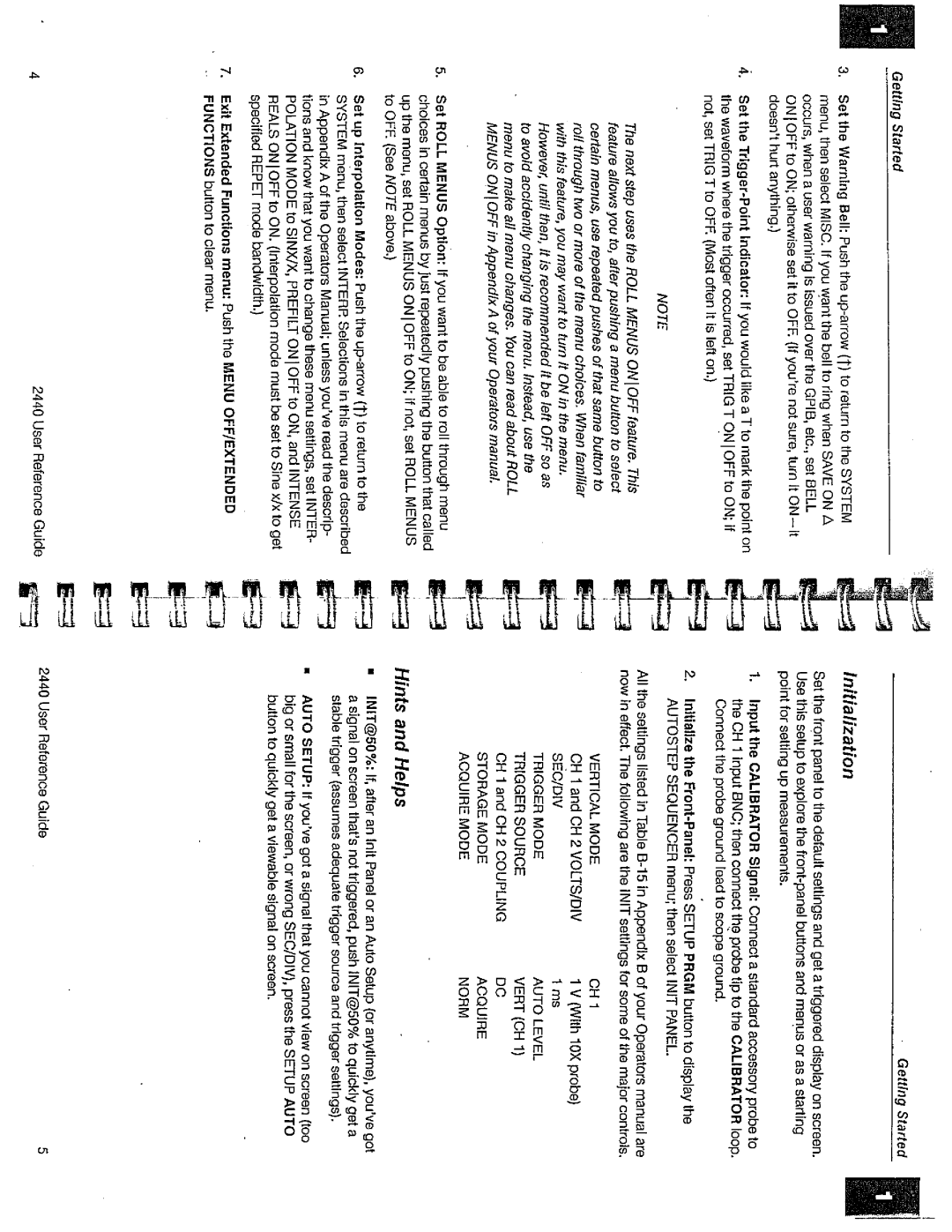 Tektronix 2440 manual 