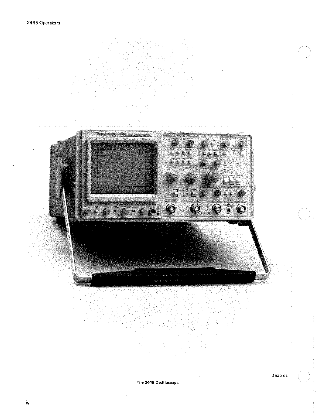 Tektronix 2445 manual 