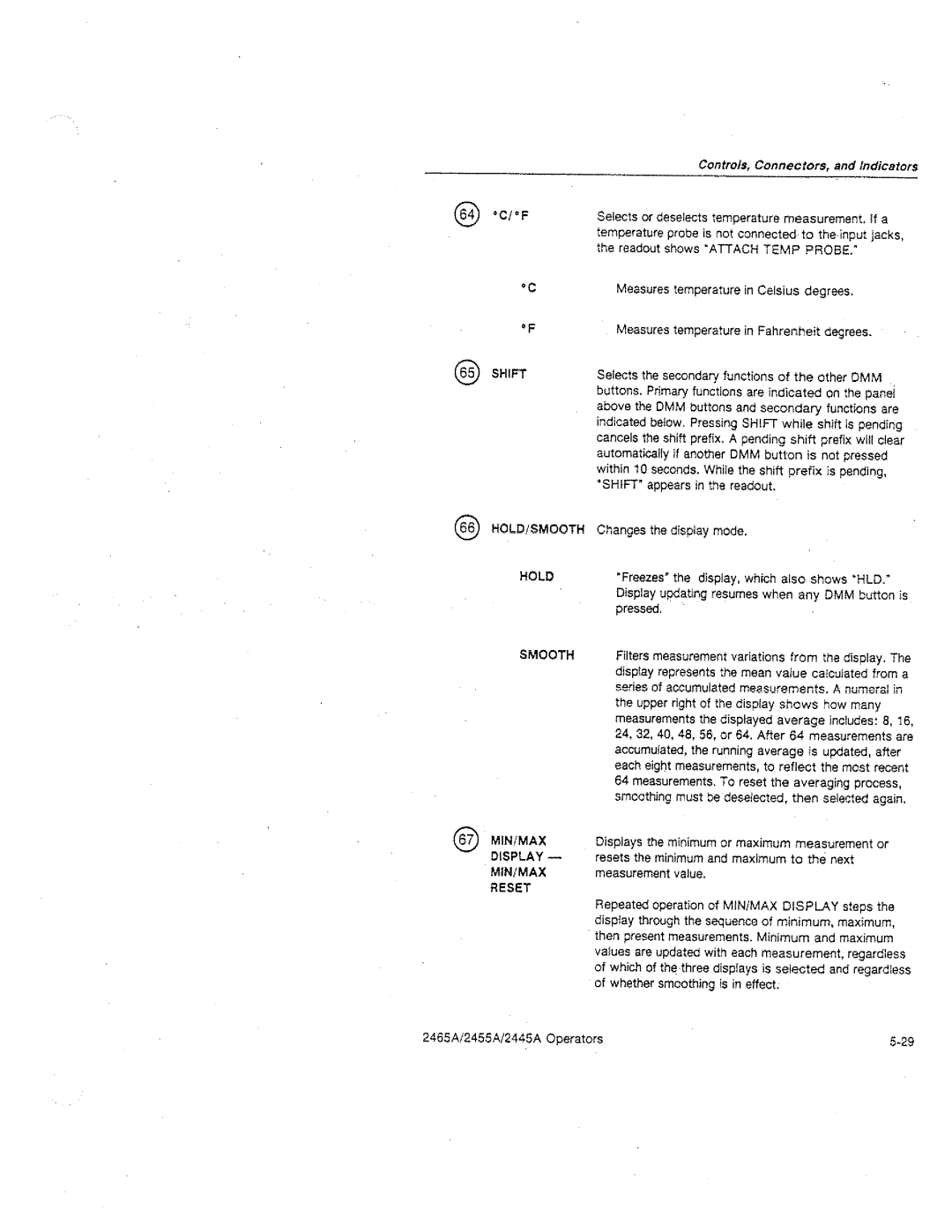 Tektronix 2455A, 2445A, 2465A manual 