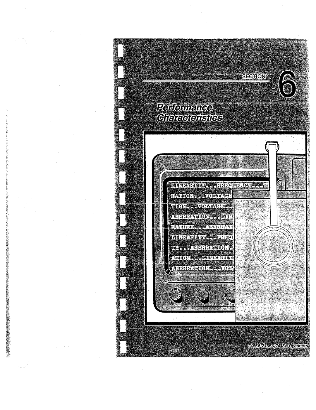 Tektronix 2445A, 2455A, 2465A manual 