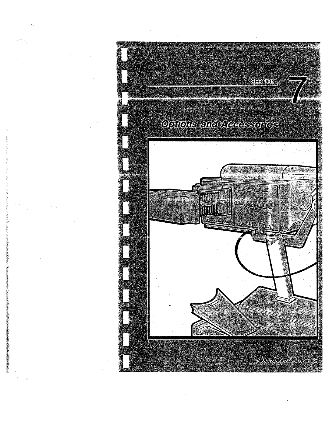 Tektronix 2465A, 2455A, 2445A manual 