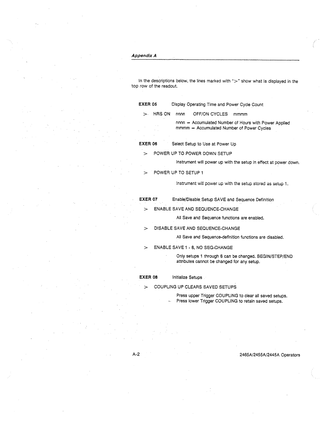 Tektronix 2445A, 2455A, 2465A manual 