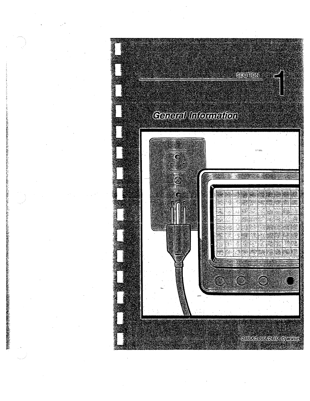 Tektronix 2465A, 2455A, 2445A manual 