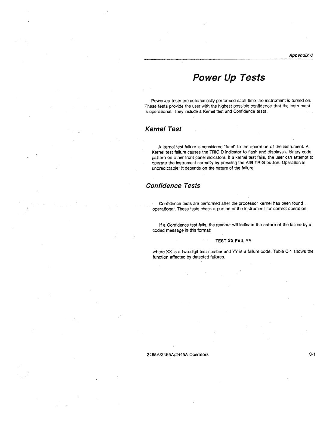 Tektronix 2465A, 2455A, 2445A manual 