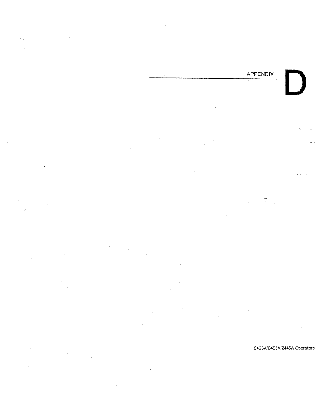 Tektronix 2445A, 2455A, 2465A manual 