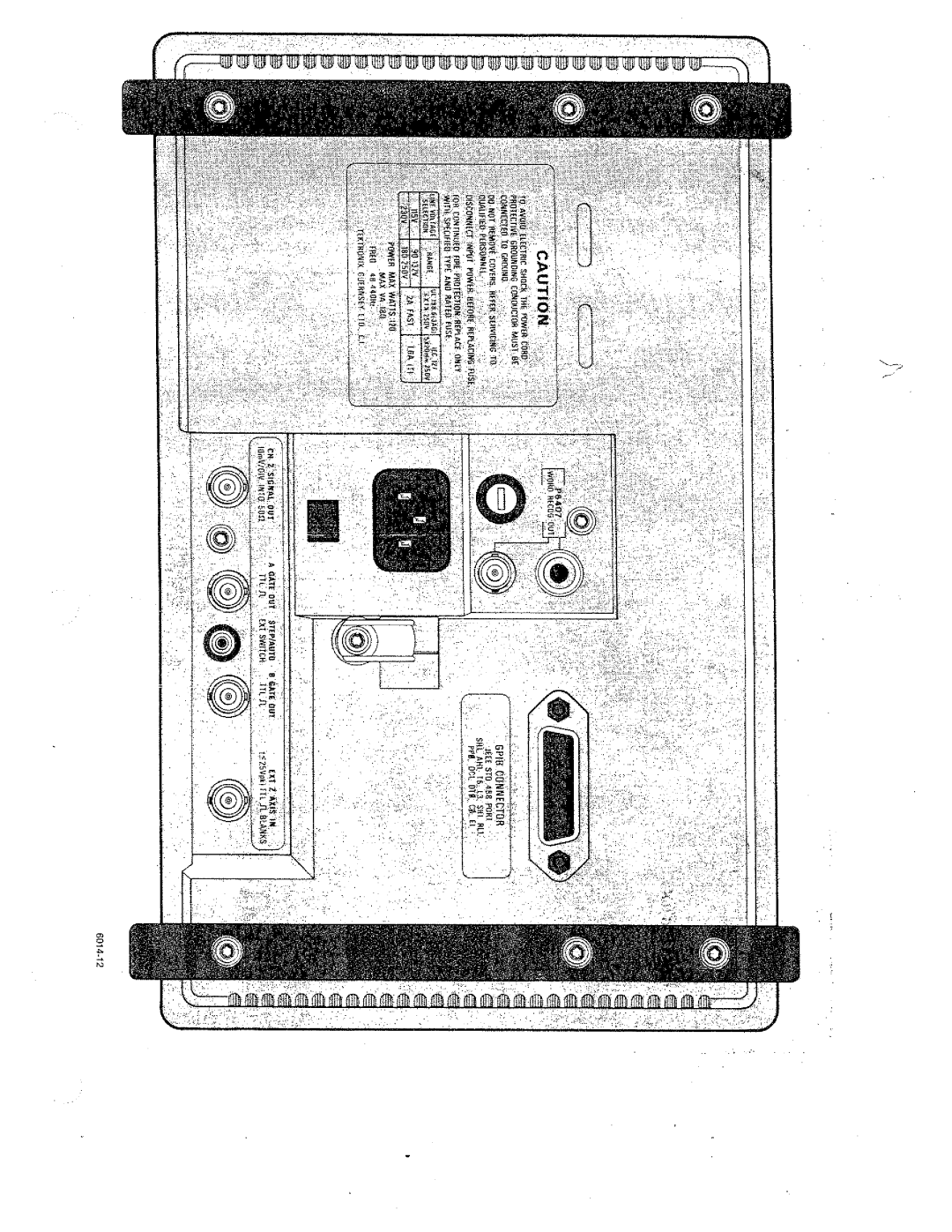 Tektronix 2465A, 2455A, 2445A manual 