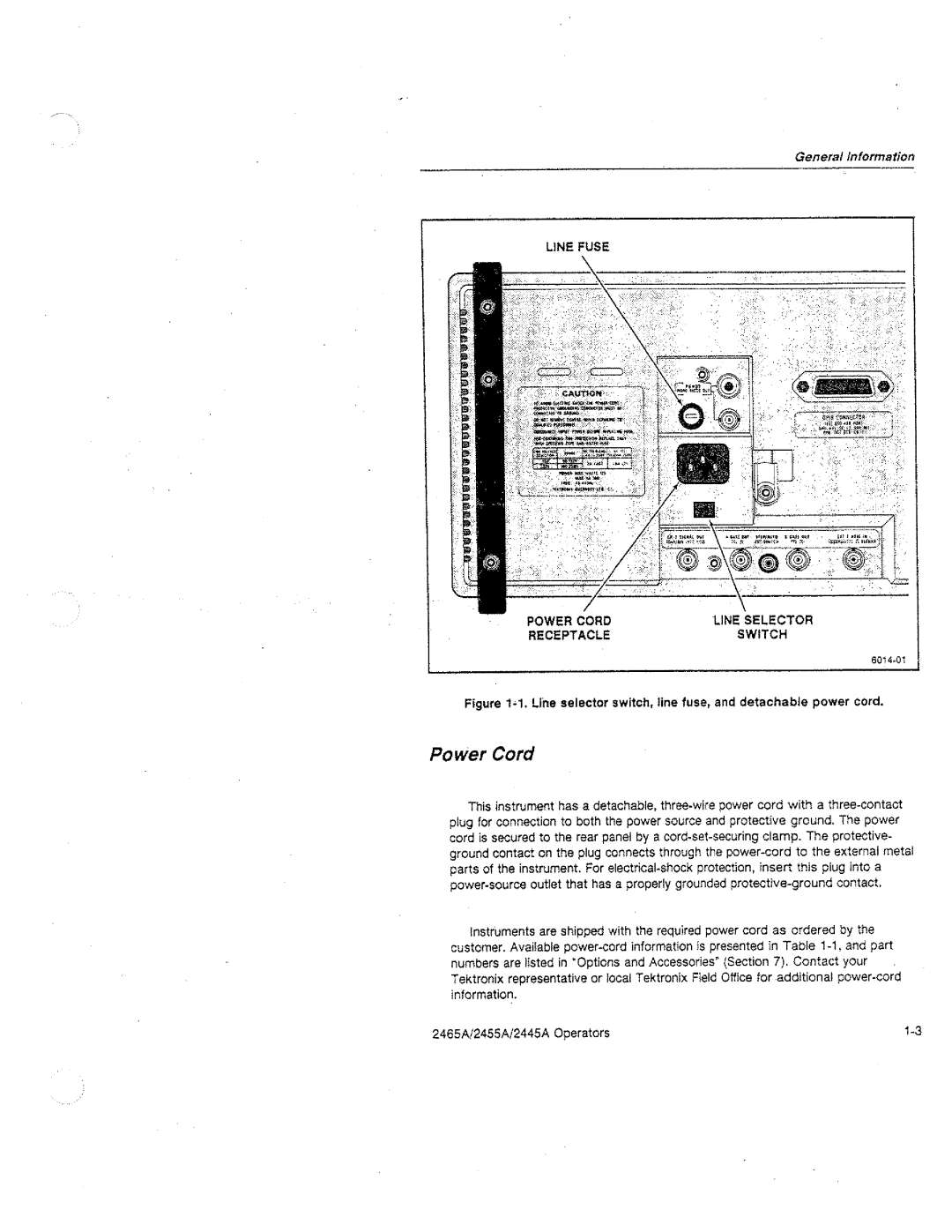 Tektronix 2455A, 2445A, 2465A manual 