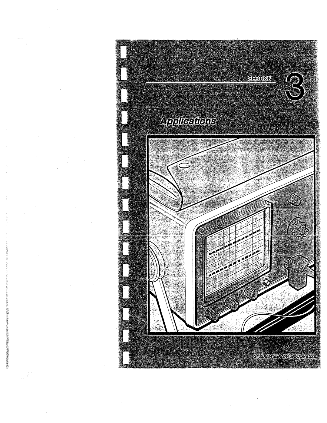 Tektronix 2445A, 2455A, 2465A manual 