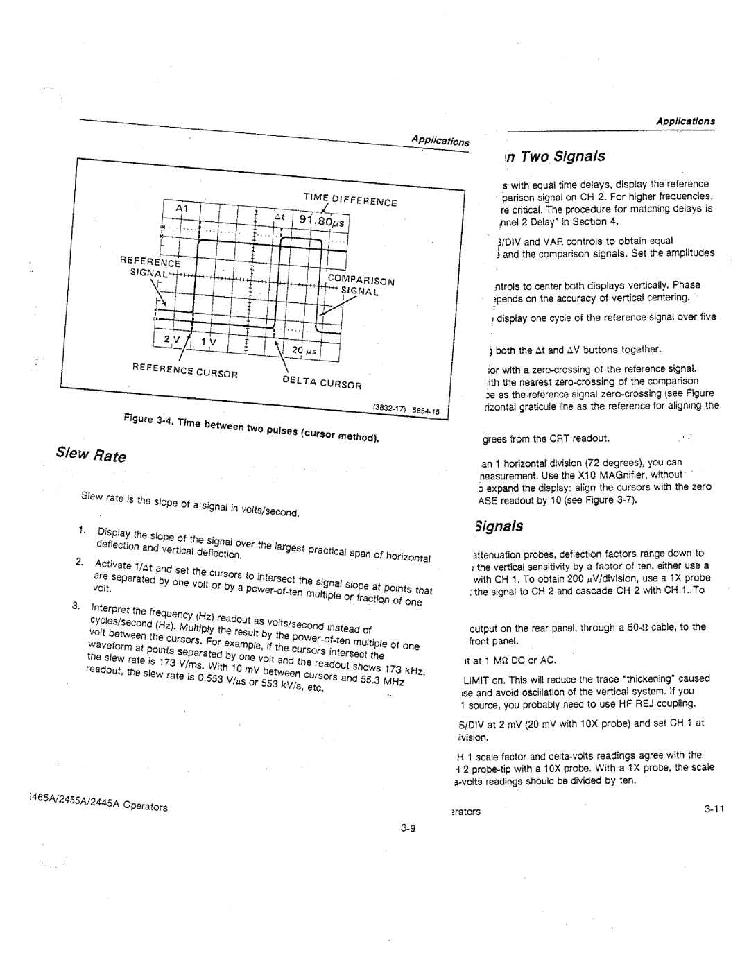 Tektronix 2465A, 2455A, 2445A manual 