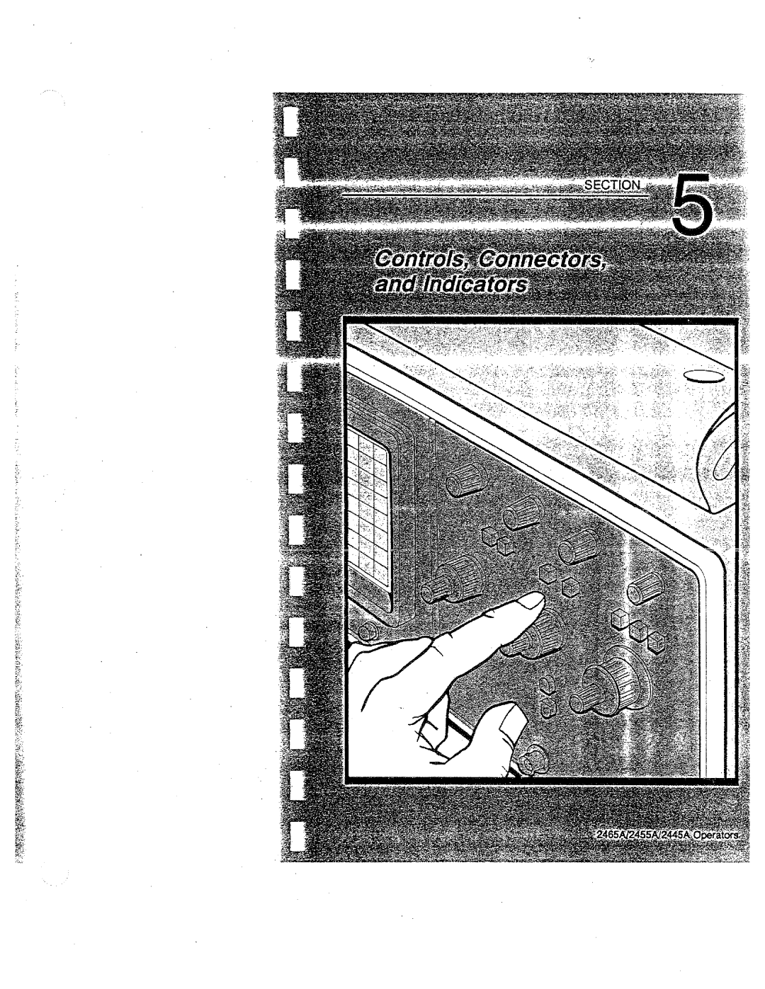 Tektronix 2455A, 2445A, 2465A manual 