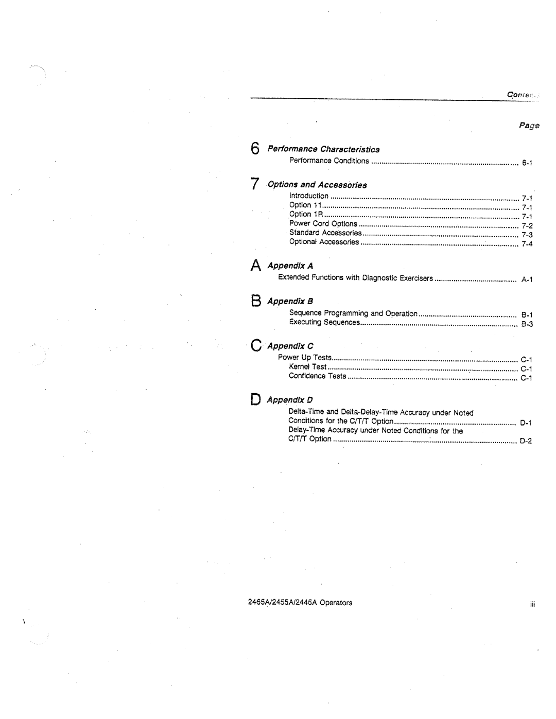 Tektronix 2455A, 2445A, 2465A manual 