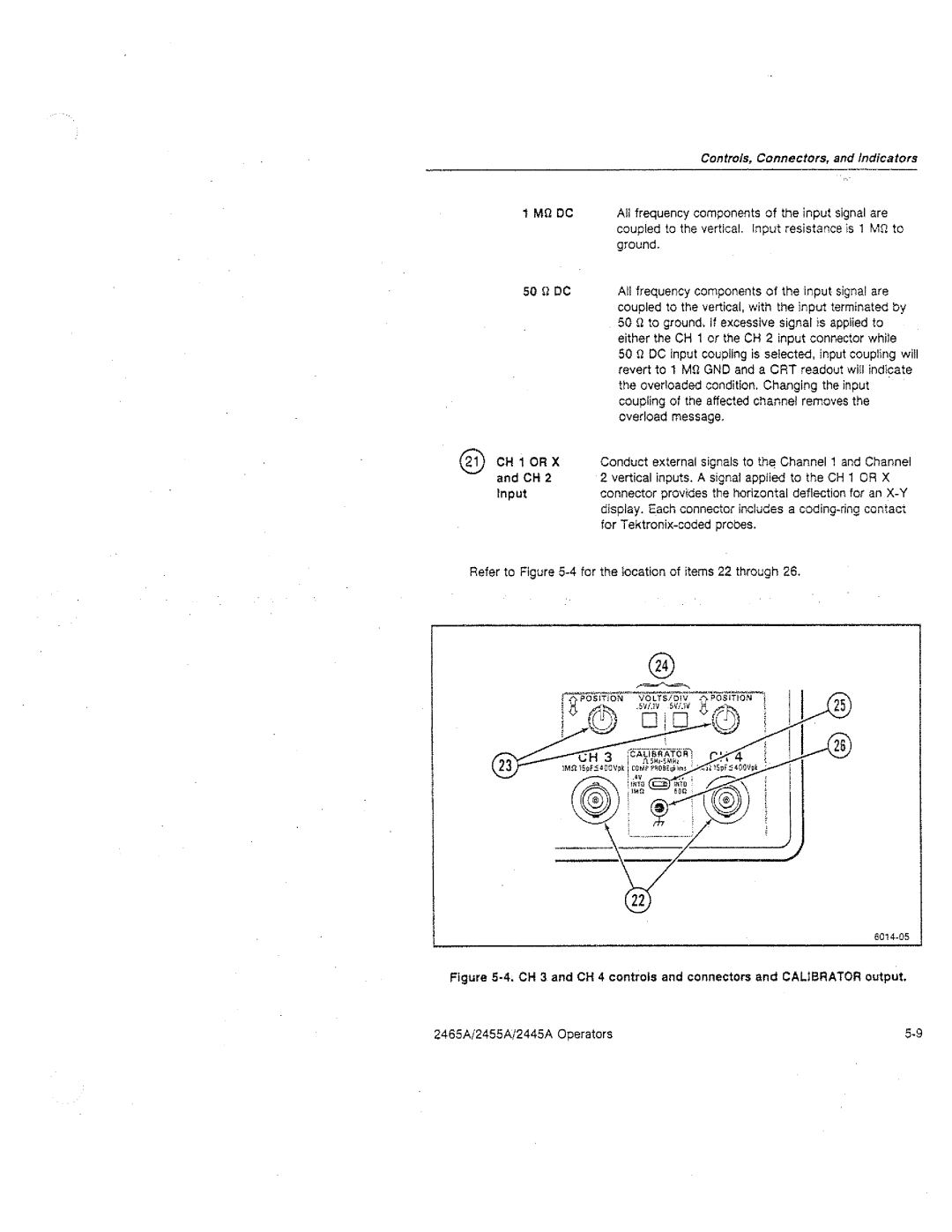 Tektronix 2445A, 2455A, 2465A manual 