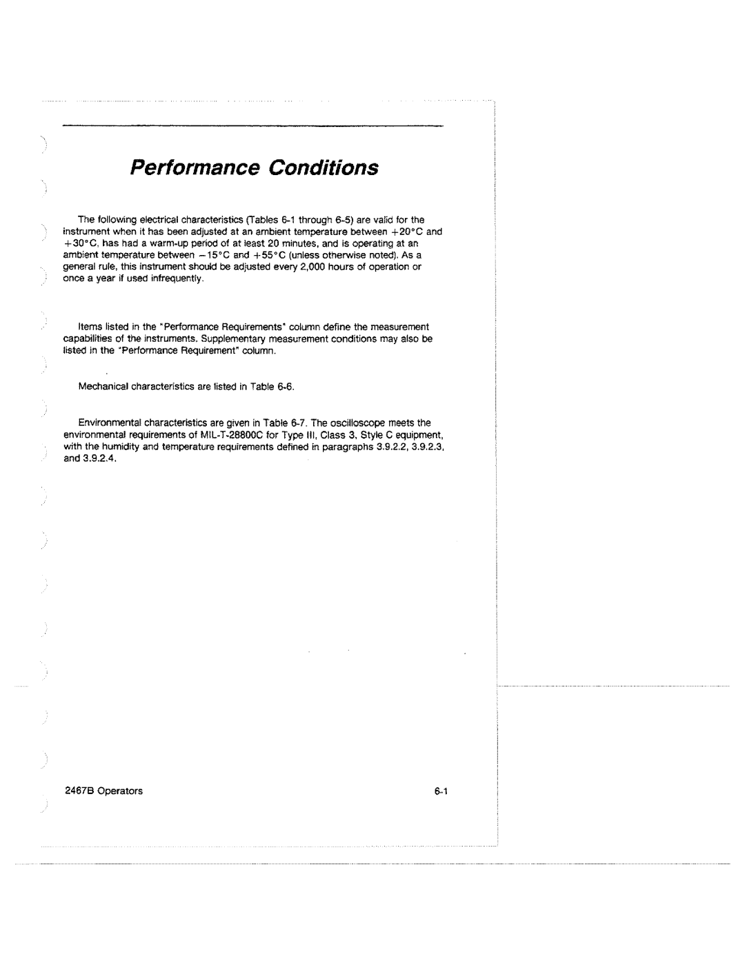 Tektronix 2467B manual 
